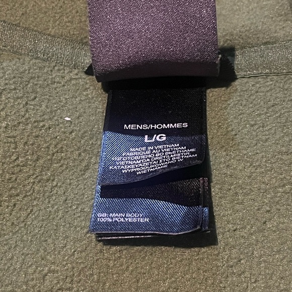 The North Face Olive Green Fleece Pullover - Picture 4 of 6